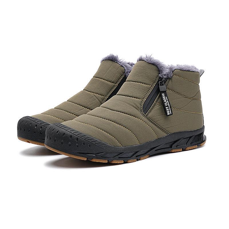 Parker | Warm, Waterproof Snow Boots with Faux Fur