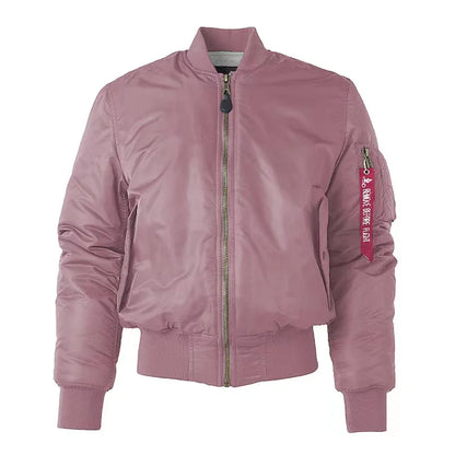 Stylish warm bomber jacket - Hanna