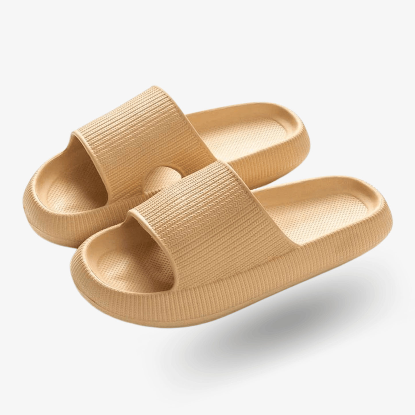 Comfortable cloud-shaped outdoor slippers - Giustina