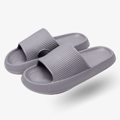 Comfortable cloud-shaped outdoor slippers - Giustina