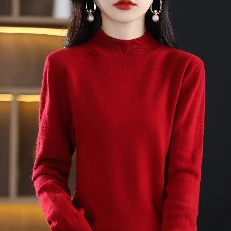 Jill- Women's long-sleeved sweater for fall and winter