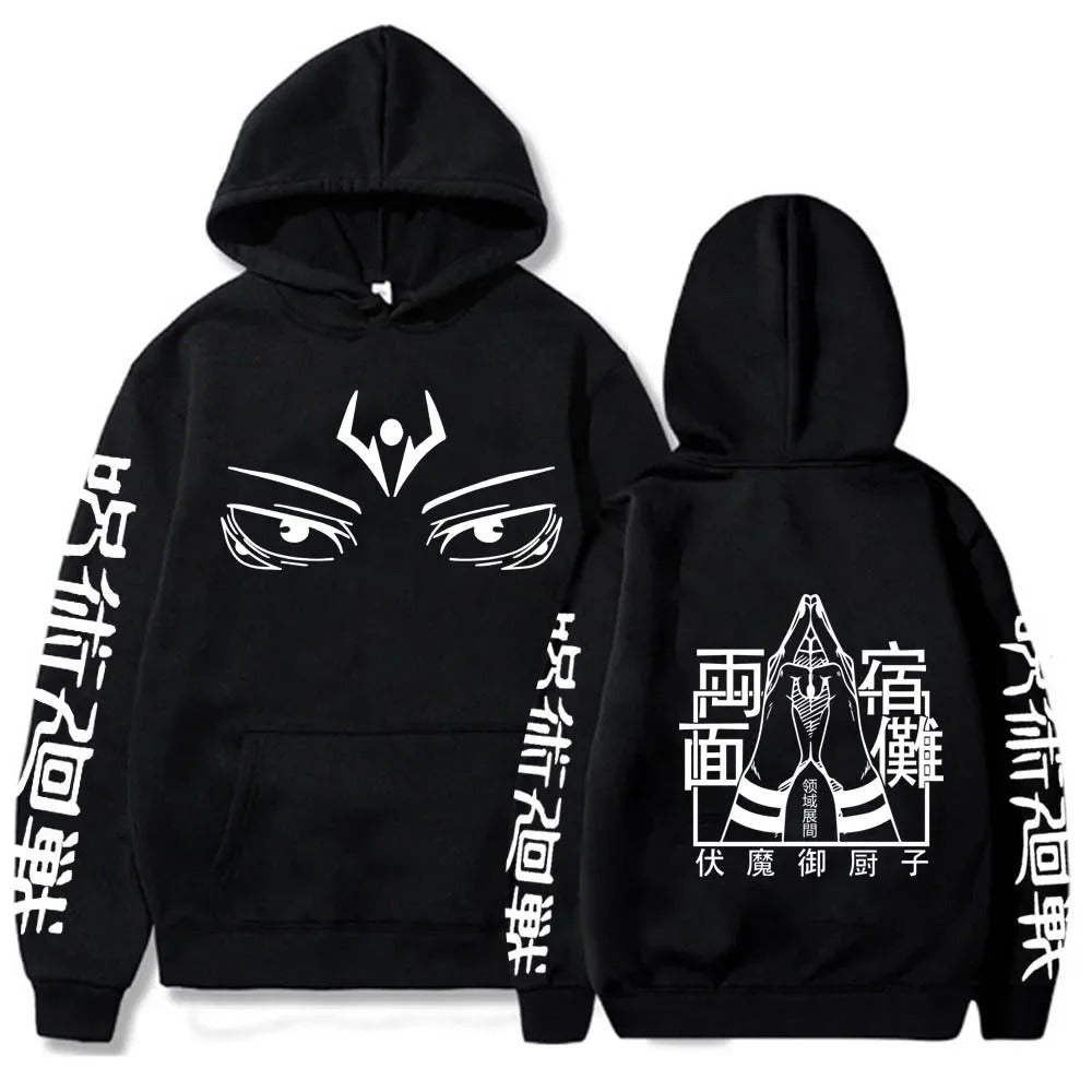 Jess | Sweatshirt With Hood Streetwear With Graphic Print