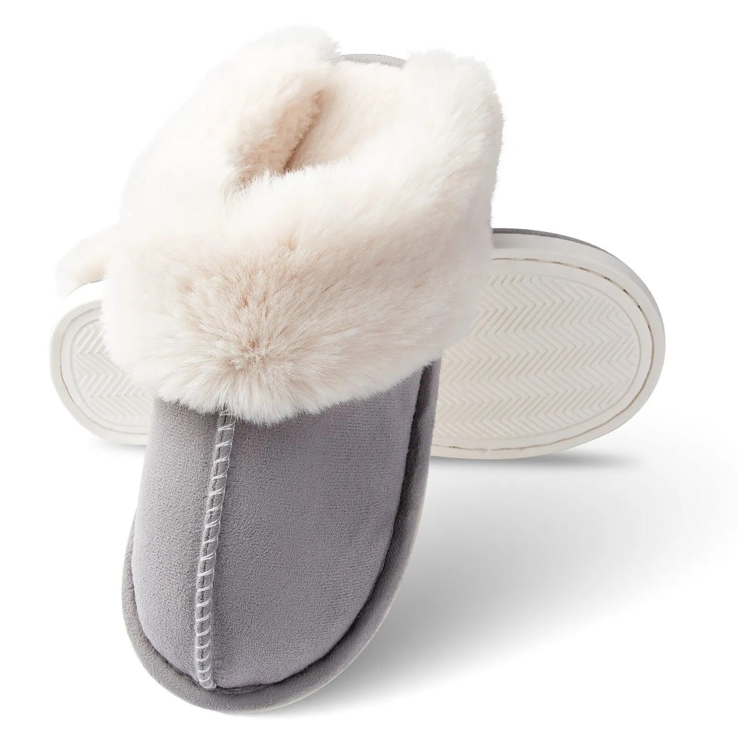 Chelsie - Trendy Fluffy Slippers for Women