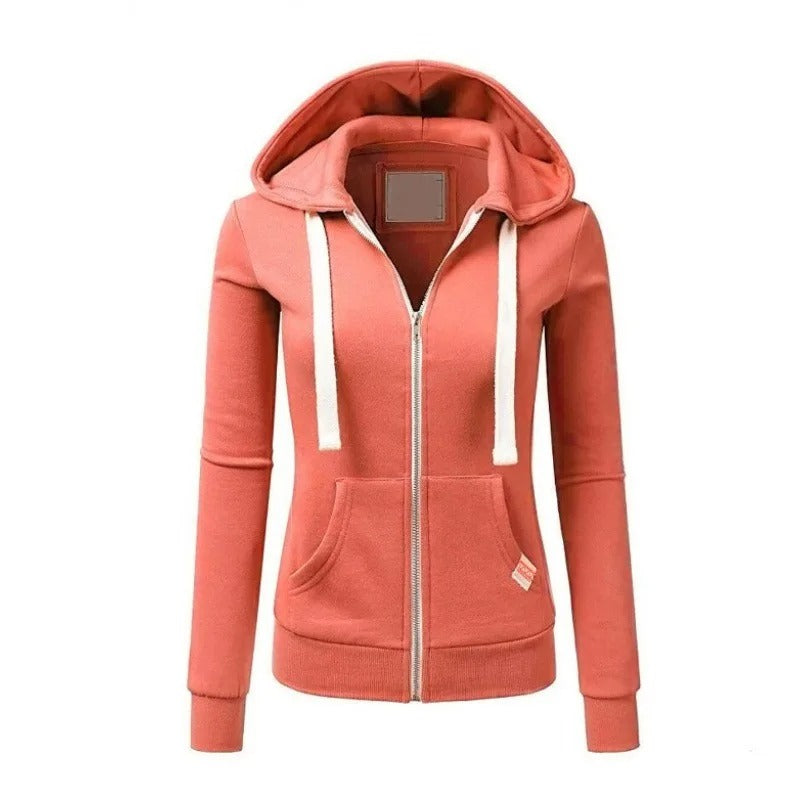 Jess | Sweat Jacket With Hood For Women