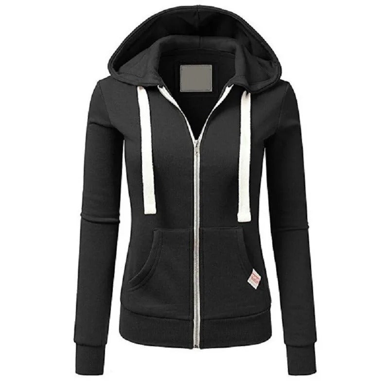 Jess | Sweat Jacket With Hood For Women