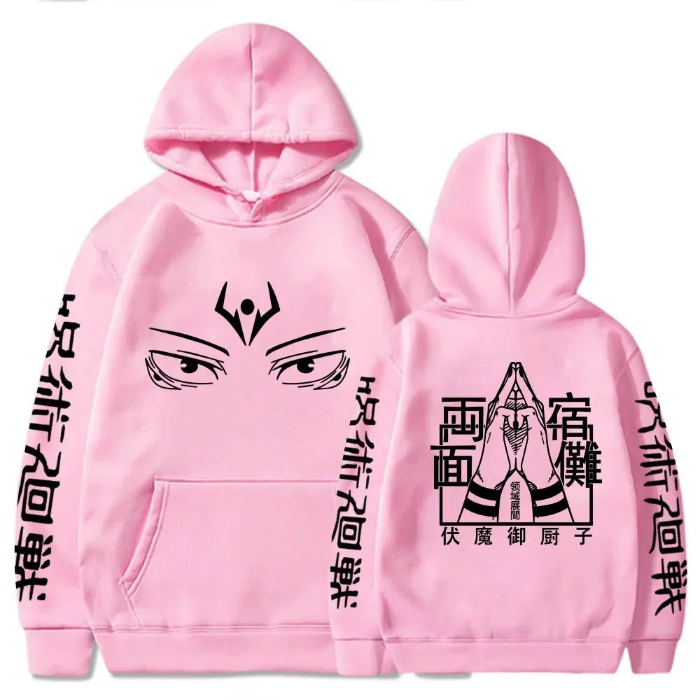 Jess | Sweatshirt With Hood Streetwear With Graphic Print