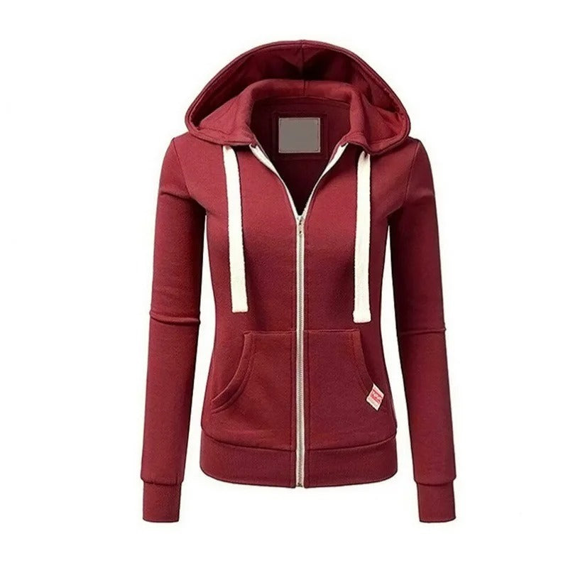 Jess | Sweat Jacket With Hood For Women