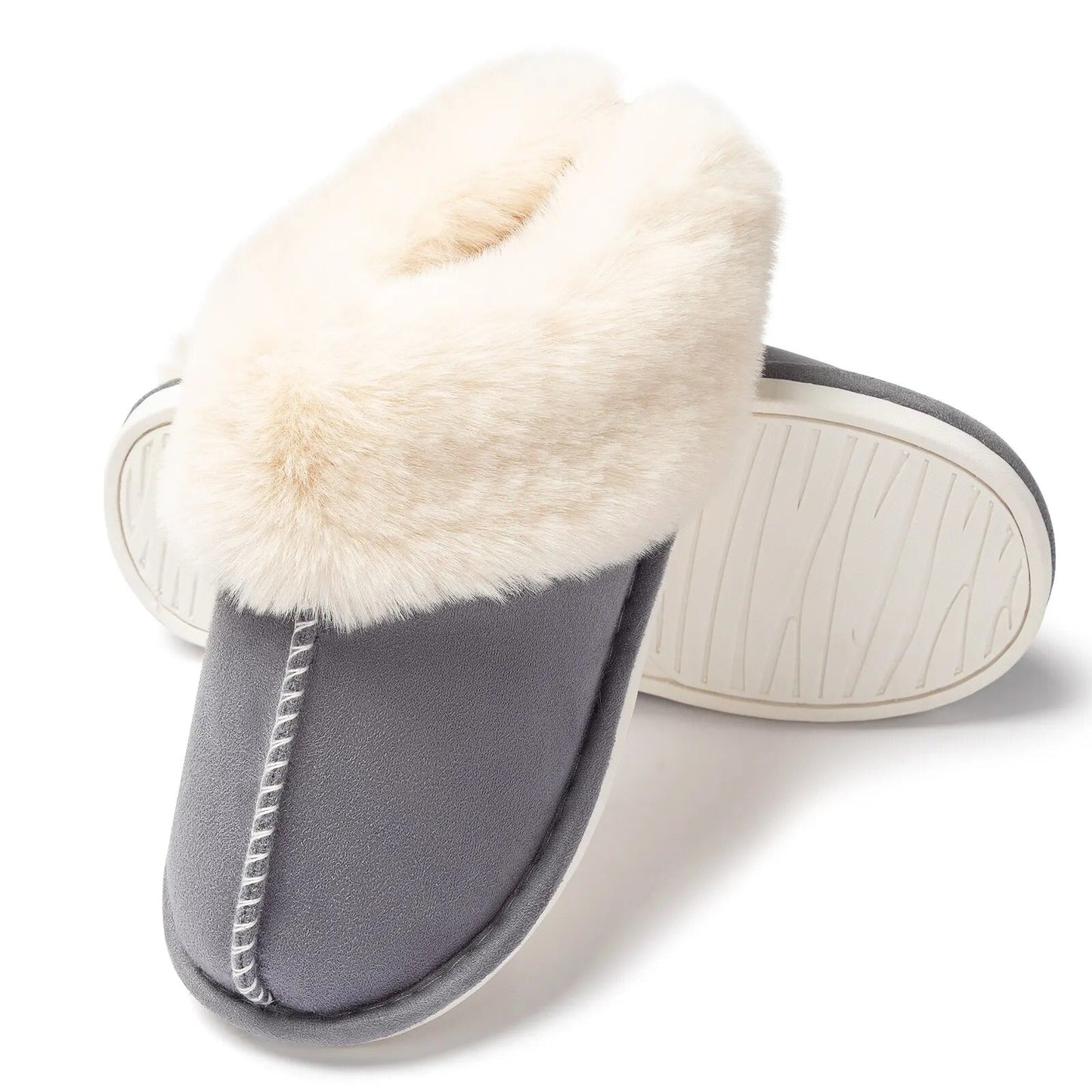 Chelsie - Trendy Fluffy Slippers for Women