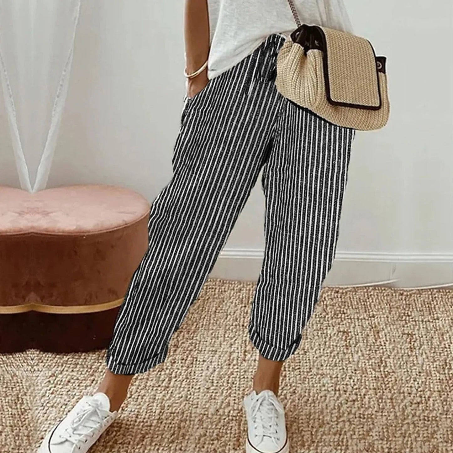 Celia - drawstring pants