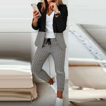 Diana - Blazer with long sleeves and pants