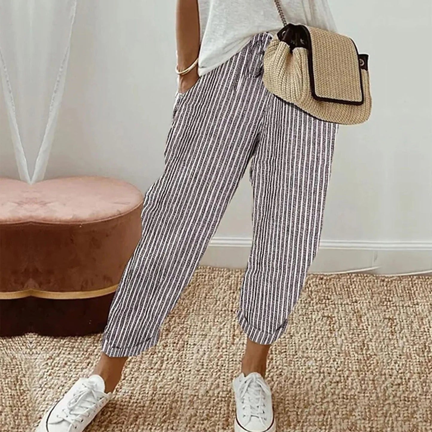 Celia - drawstring pants