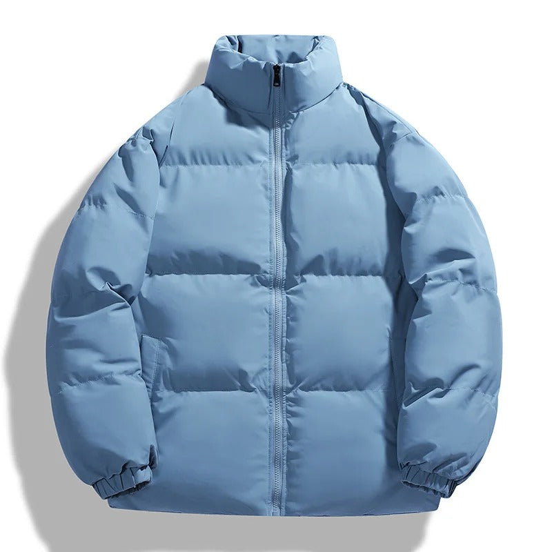 Sporty down jacket with high collar | Perfect for cold winter days for women