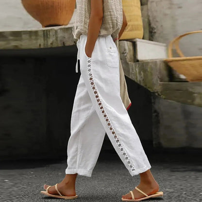 Cora - Casual baggy pants with wide legs