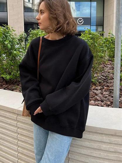 Yviana Sweater | Oversized Basic Sweater