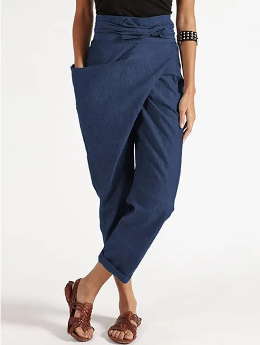 Daphne - Fashion casual asymmetrical pants