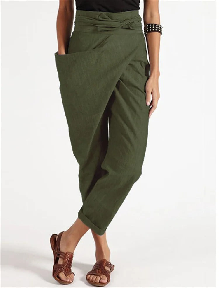 Daphne - Fashion casual asymmetrical pants