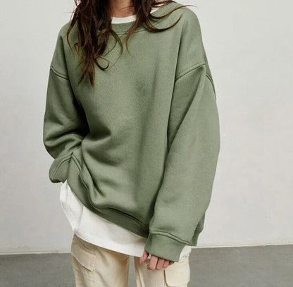 Yviana Sweater | Oversized Basic Sweater