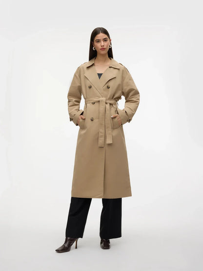 Windproof Trench Coat | Stylish and Functional - Ideal for Windy Days