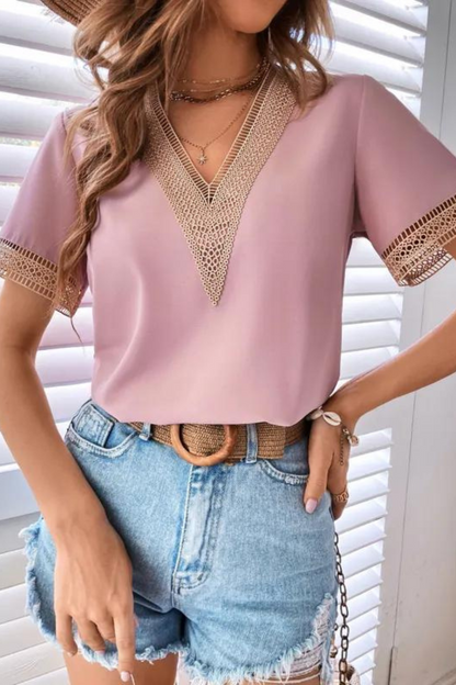 Harper - V Neck Summer Top