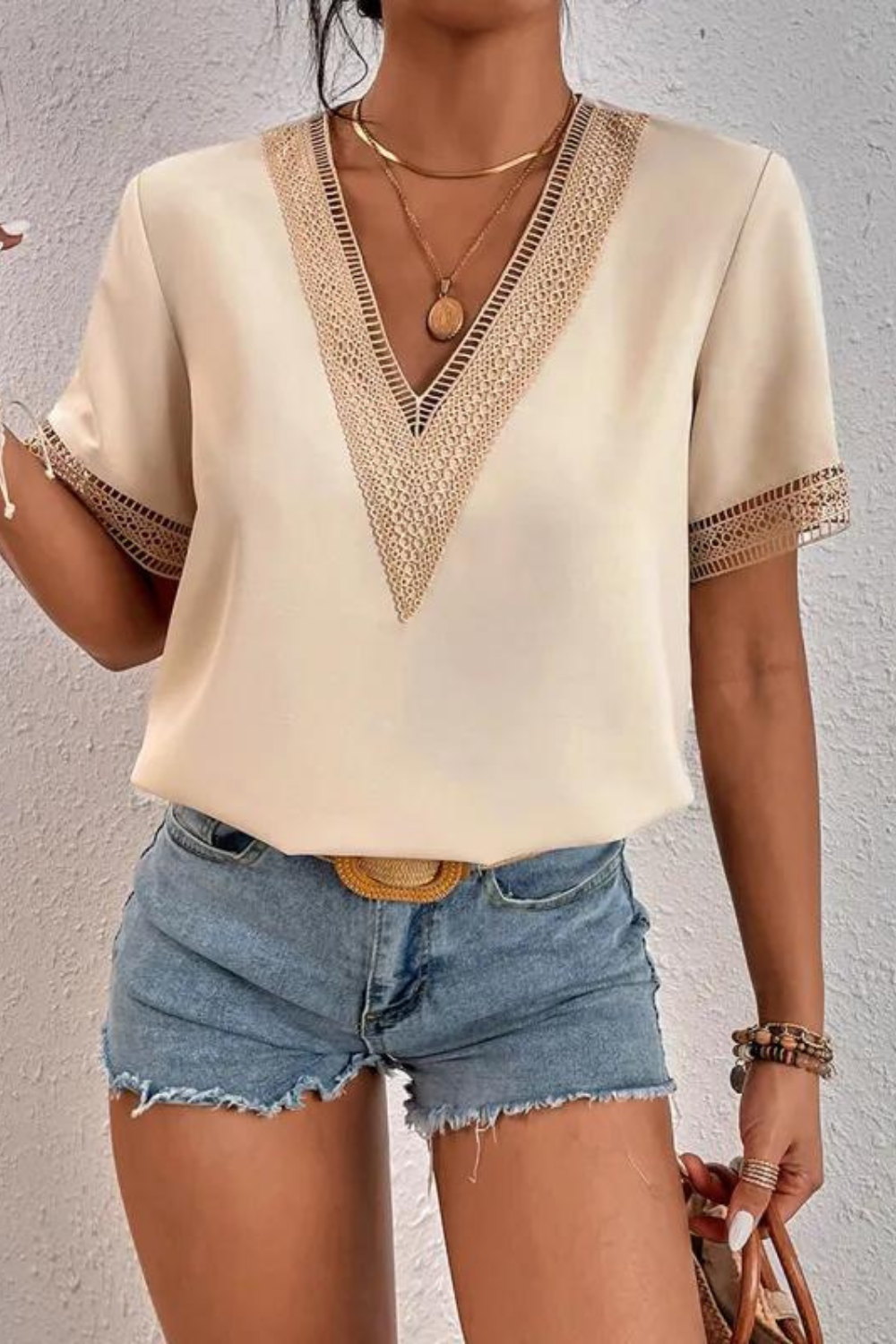 Harper - V Neck Summer Top